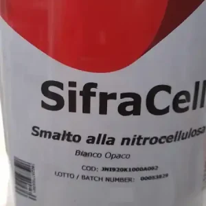 Populair Smalto industriale alla nitrocellulosa Sifracell Bianco opaco 750ml 5569